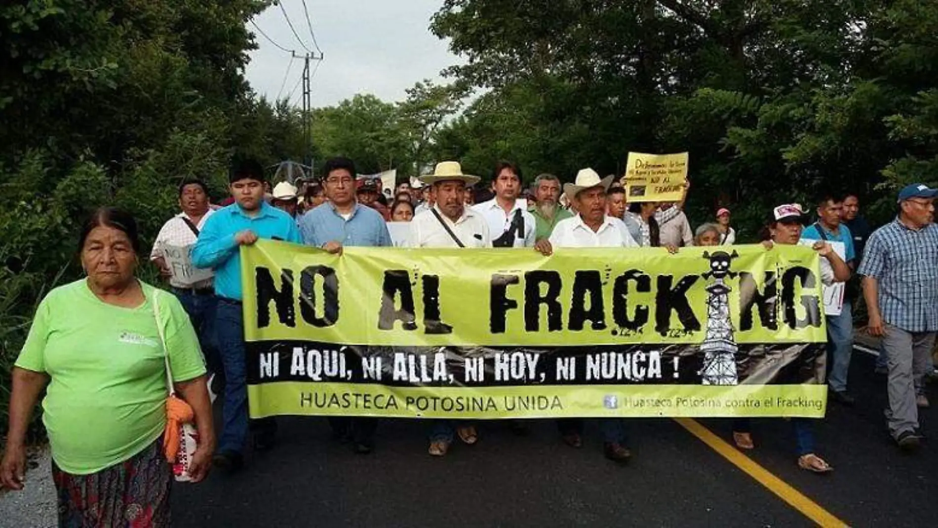 tanlajas no al fracking